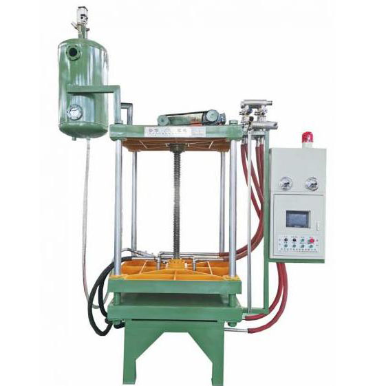 EPS semi-auto shape moulding machine with screw rod